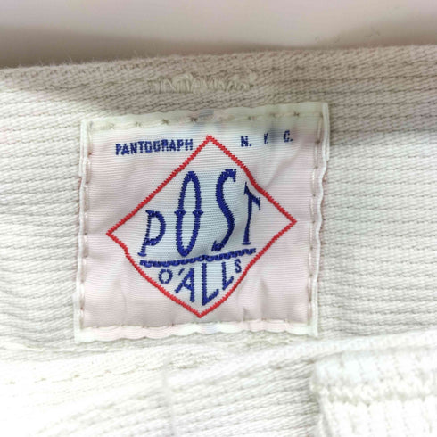 ポストオーバーオールズ POST OVERALLS 日本製 BEDFORD CORD PIKE FIVE POCKET ピケ 5ポケット パンツ メンズ JPN:XS