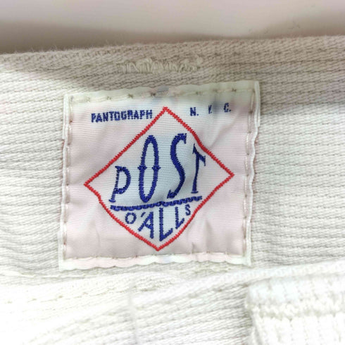 ポストオーバーオールズ POST OVERALLS 日本製 BEDFORD CORD PIKE FIVE POCKET ピケ 5ポケット パンツ メンズ JPN:XS