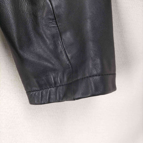 MOSAIQUE 本革 ジップアップ レザージャケット レディース