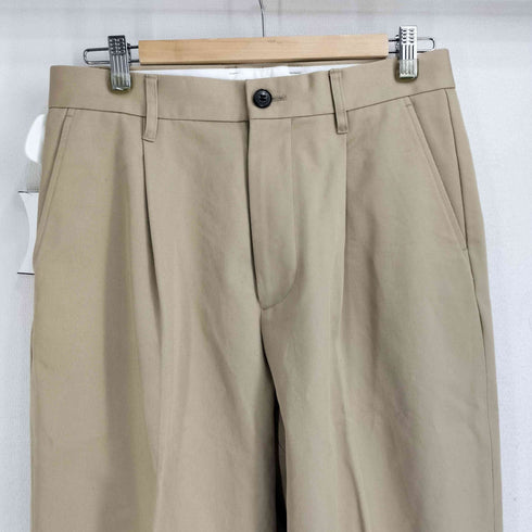 ユニバーサルプロダクツ UNIVERSAL PRODUCTS 21AW COTTON 1TUCK TROUSERS メンズ JPN:2