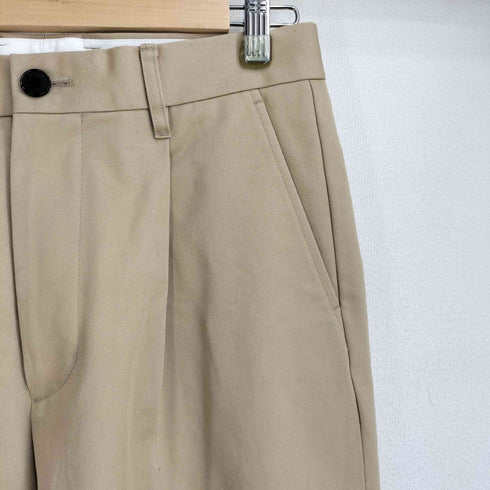ユニバーサルプロダクツ UNIVERSAL PRODUCTS 21AW COTTON 1TUCK TROUSERS メンズ JPN:2