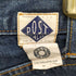 ポストオーバーオールズ POST OVERALLS USA製 SELVEDGE FIVE POCKET DENIM セルビッチ ジップフライ デニム パンツ スレキ総柄 メンズ XS