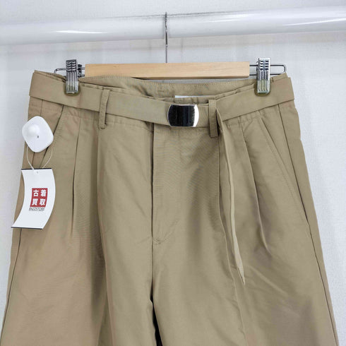 トーガビリリース TOGA VIRILIS ベルテッド2タックパンツ メンズ 44