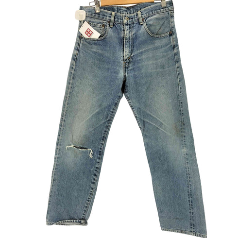 リーバイス Levis 90S 502 TALONジップ BIGE ジップフライデニムパンツ ボタン裏J22刻印 メンズ W33L34