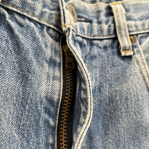 リーバイス Levis 90S 502 TALONジップ BIGE ジップフライデニムパンツ ボタン裏J22刻印 メンズ W33L34
