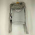 TYPE SHDE TYPE CROSS FOX FUR HOODIE GRAY メンズ JPN:S