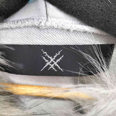TYPE SHDE TYPE CROSS FOX FUR HOODIE GRAY メンズ JPN:S