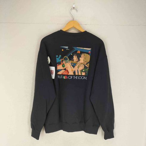 フルーツオブザルーム FRUIT OF THE LOOM EUREKA CURATION MARKET クルーネックスウェット メンズ L