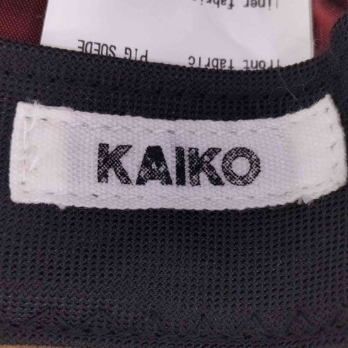 カイコー KAIKO PIG SUEDE CAP ピッグ スエード キャップ メンズ FREE