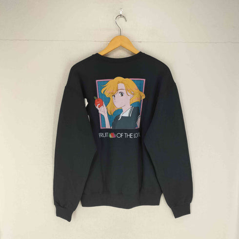 フルーツオブザルーム FRUIT OF THE LOOM EUREKA CURATION MARKET クルーネックスウェット メンズ M