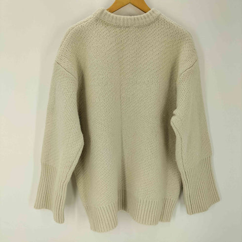 ウィルフリー willfully new jacquard big silhouette knit レディース FREE