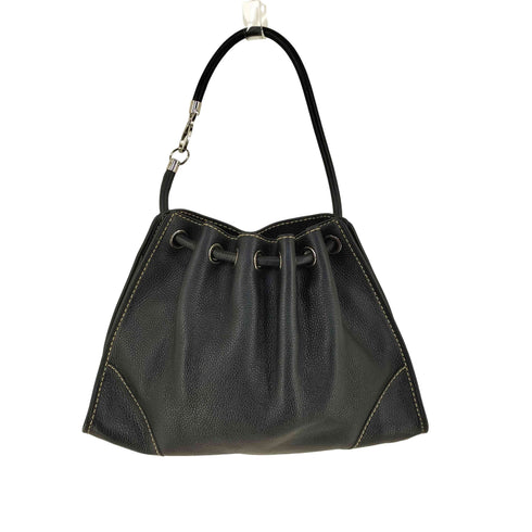 トッズ TOD’S 巾着 レザーハンドバッグ レディース