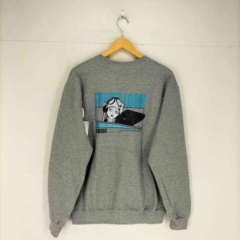 フルーツオブザルーム FRUIT OF THE LOOM EUREKA CURATION MARKET クルーネックスウェット メンズ M