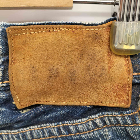 ウエアハウス WAREHOUSE DUBBLE WORKS セルビッチ ボタンフライ デニム パンツ メンズ 28