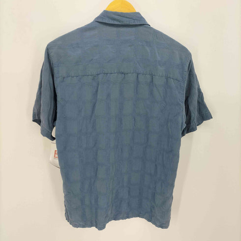 ISLAND REPUBLIC 90-00S シルク 100 アロハ シャツ メンズ import:S