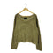 Yorkshin #12 Y2K クロス ダメージ ショート サーマルTシャツ レディース JPN:M
