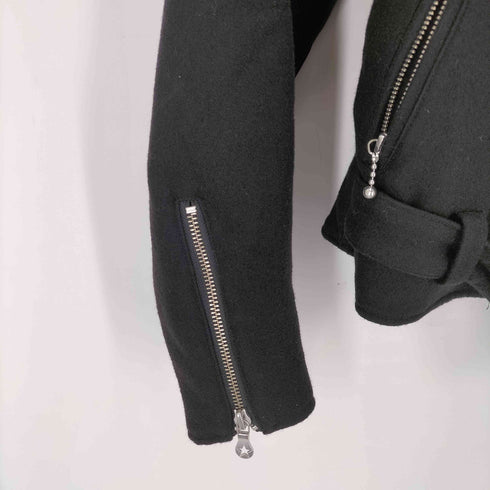 フェノメノン PHENOMENON 11AW エルボーパッチダブルライダースジャケット メンズ JPN:L