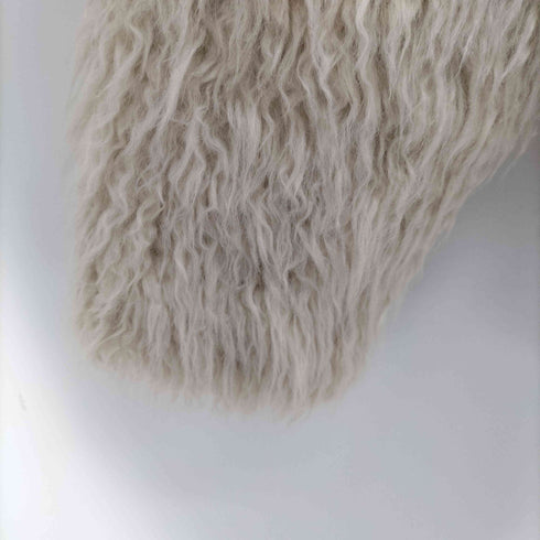 ロペマドモアゼル ROPE mademoiselle ウール混フェイクファーコート レディース 36