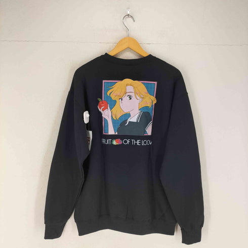 フルーツオブザルーム FRUIT OF THE LOOM EUREKA CURATION MARKET クルーネックスウェット メンズ L