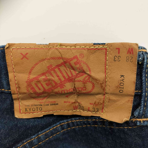 ドゥニーム Denime オリゾンティ期 KYOTO ボタンフライ デニム パンツ メンズ 28