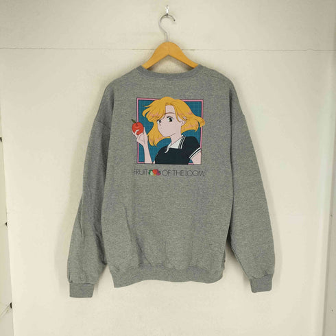 フルーツオブザルーム FRUIT OF THE LOOM EUREKA CURATION MARKET クルーネックスウェット メンズ XL