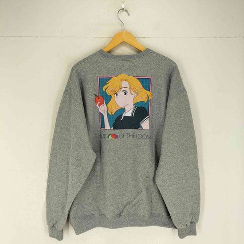 フルーツオブザルーム FRUIT OF THE LOOM EUREKA CURATION MARKET クルーネックスウェット メンズ XL
