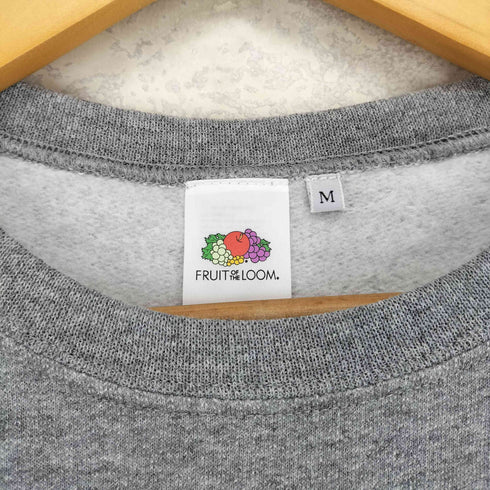 フルーツオブザルーム FRUIT OF THE LOOM EUREKA CURATION MARKET クルーネックスウェット メンズ M