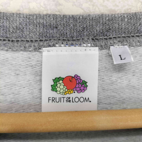フルーツオブザルーム FRUIT OF THE LOOM EUREKA CURATION MARKET クルーネックスウェット メンズ L