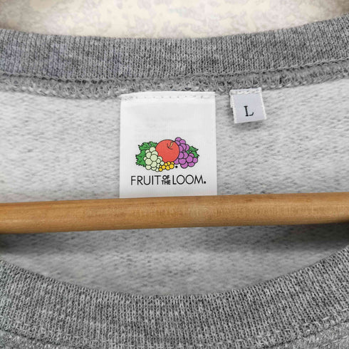 フルーツオブザルーム FRUIT OF THE LOOM EUREKA CURATION MARKET クルーネックスウェット メンズ L