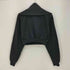 ジェイダ GYDA BIG COLLARハーフZIPショートスウェットトップス レディース FREE