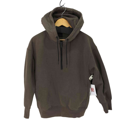ユニクロプラスジェイ UNIQLO+J ドライスウェットハーフジップパーカ メンズ JPN:S
