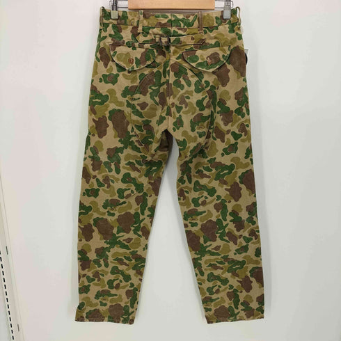 ジョーマッコイ JOE McCOY LOT11 ダックハンター カモ ダブルニー ワーク パンツ メンズ 28x36