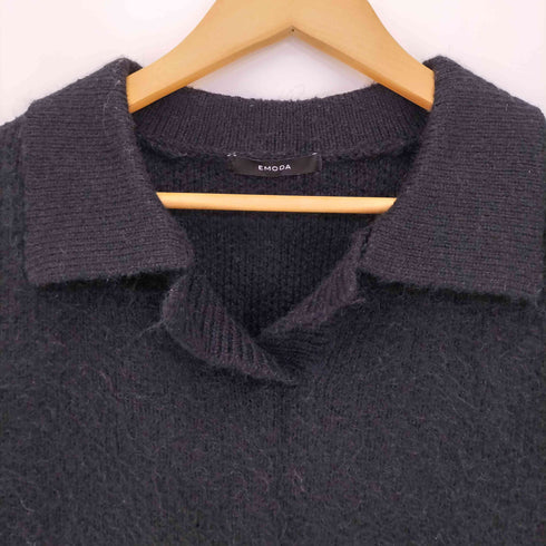 エモダ EMODA 24aw チャームスキッパーニット レディース FREE