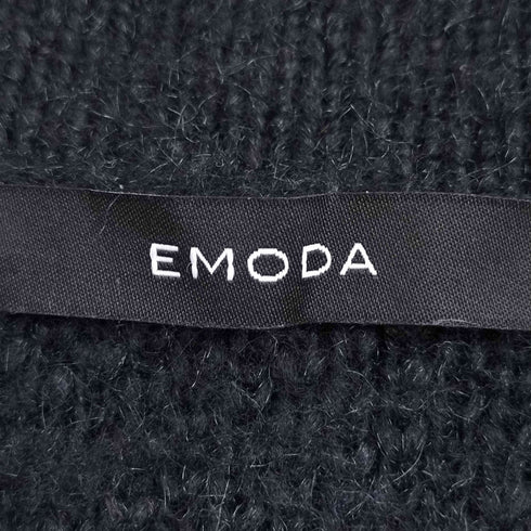 エモダ EMODA 24aw チャームスキッパーニット レディース FREE