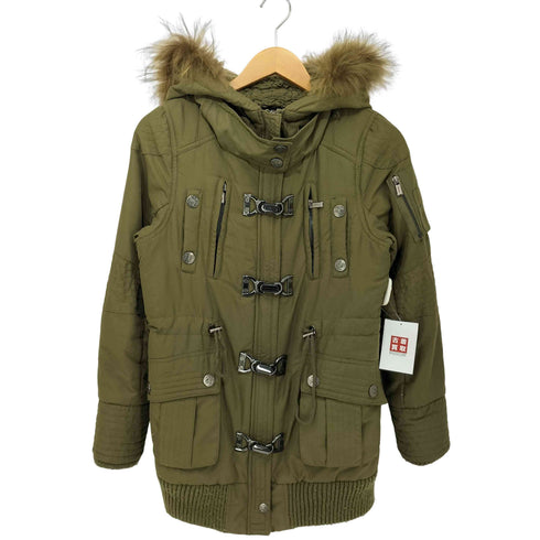 セシルマクビー CECIL McBEE ラクーンファー 裏地ボア モッズコート Y2K レディース JPN:M