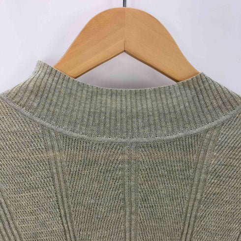 ウィルフリー willfully new arm botton sheer rib knit レディース FREE