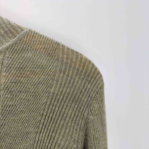ウィルフリー willfully new arm botton sheer rib knit レディース FREE