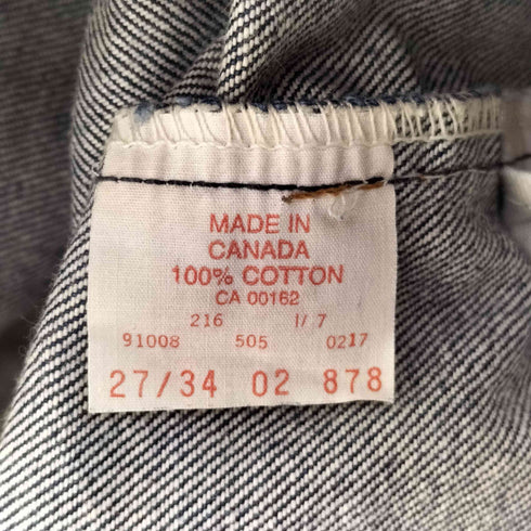リーバイス Levis カナダ製 505 0217 デニムパンツ レディース 27X34