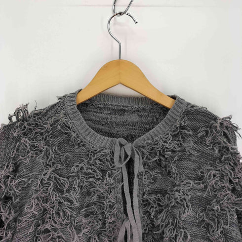 アングリッド Ungrid 24AW アンゴラ混 ショート ニット カーデ レディース FREE