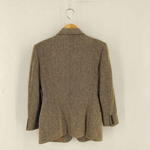 ラルフローレン RALPH LAUREN 90s 2Bヘリンボーンテーラードジャケット レディース