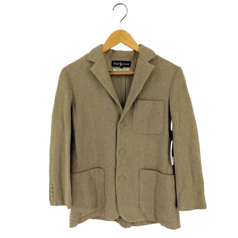 ラルフローレン RALPH LAUREN 90s イタリア製生地 3Bヘリンボーンジャケット レディース 7