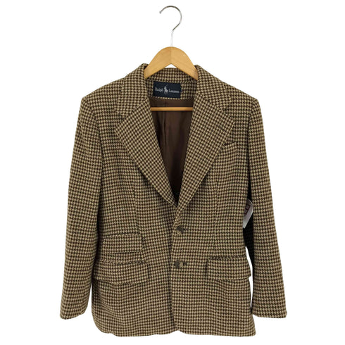 ラルフローレン RALPH LAUREN 千鳥格子柄 2Bテーラードジャケット レディース 7