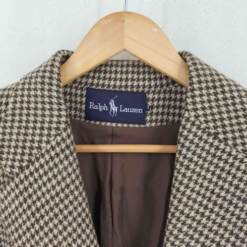 ラルフローレン RALPH LAUREN 千鳥格子柄 2Bテーラードジャケット レディース 7