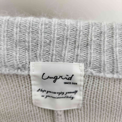 アングリッド Ungrid 24AW 2WAY ショートボリュームニット レディース FREE