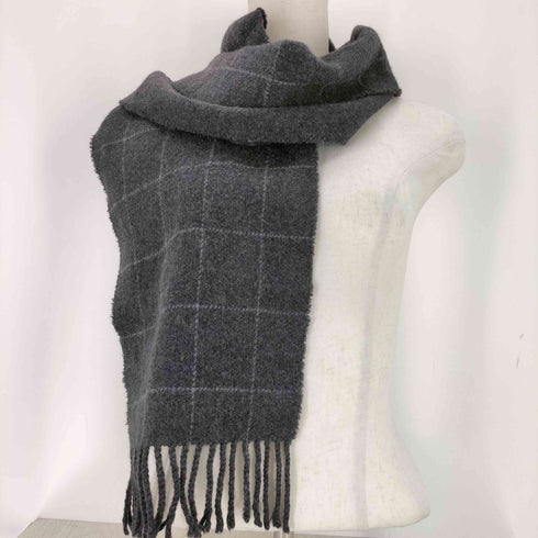 ポロラルフローレン POLO RALPH LAUREN ウィンドーペーンブラッドウールブレンドマフラー メンズ