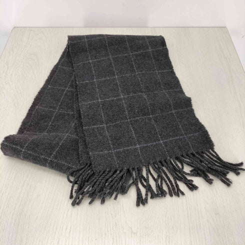 ポロラルフローレン POLO RALPH LAUREN ウィンドーペーンブラッドウールブレンドマフラー メンズ