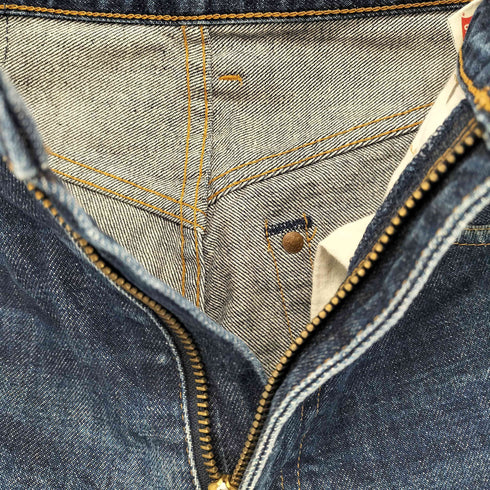 リーバイスヴィンテージクロージング Levis Vintage Clothing 復刻 95年製 551Z-XX ボタン裏刻印 J22 赤耳 デニムパンツ レディース 28X36