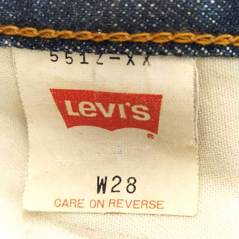 リーバイスヴィンテージクロージング Levis Vintage Clothing 復刻 95年製 551Z-XX ボタン裏刻印 J22 赤耳 デニムパンツ レディース 28X36