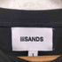 iiiSANDS フロントプリント ロングスリーブクルーネックカットソー メンズ 1