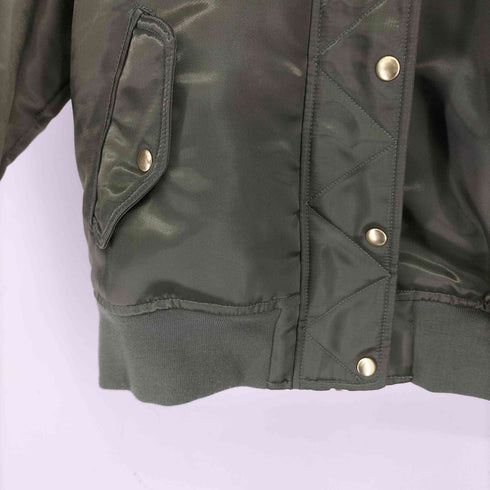 ギャップ Gap フェイクファーボンバージャケット レディース import:M